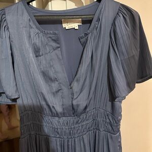 Anthropologie tiered maxi dress